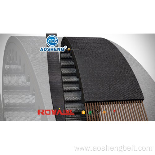 Industrial conveyor belts driving belts